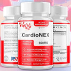 (2 Pack) CardioNex Capsules, Official Cardio Nex Blood Health Support Pills With All Natural Ingredients, CardioNex Advanced Health Support Formula with Premium Vitamins for Women & Men (120 Capsules)