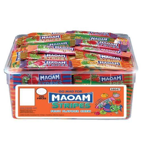 MAOAM Stripes Fruit Flavour Chew by N/A