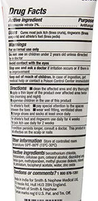 Smith & Nephew Secura 2% Miconazole Nitrate Cream Antifungal 3-1/4 oz. Tube