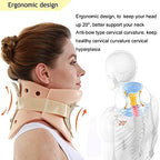 Philadelphia Neck Brace Foam Lightweight Soft Cervical Collar Height 3 1/4 Inch Immobilizer Collar Support Neck Traction Device Neck and Head Braces (Size M)