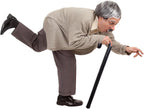 Honcloud 2Pcs Old Man Inflatable Cane Costume Accessories PVC Blow Up Cane Walking Stick Crutch Gag Gift Senior Retirement Party Decorations Gifts Santa Claus Costume