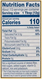Crisco Butter Flavor All-Vegetable Shortening, 48 Ounce