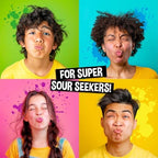 WARHEADS Super Sour Double Drops & Candy Spray Sampler - Assorted Fruity Flavored Liquid Candy - 6 Pack with 1 of Each