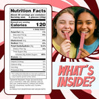 Sour Power Strawberry Candy Belts, 2.5 lb Bulk Tub Resealable, Vegan Strawberry Sour Belts Candy Since 1985, Soft Chewy Sweet Tart, Non-GMO Gelatin Free, Bubble Wrapped and Boxed for Shipping