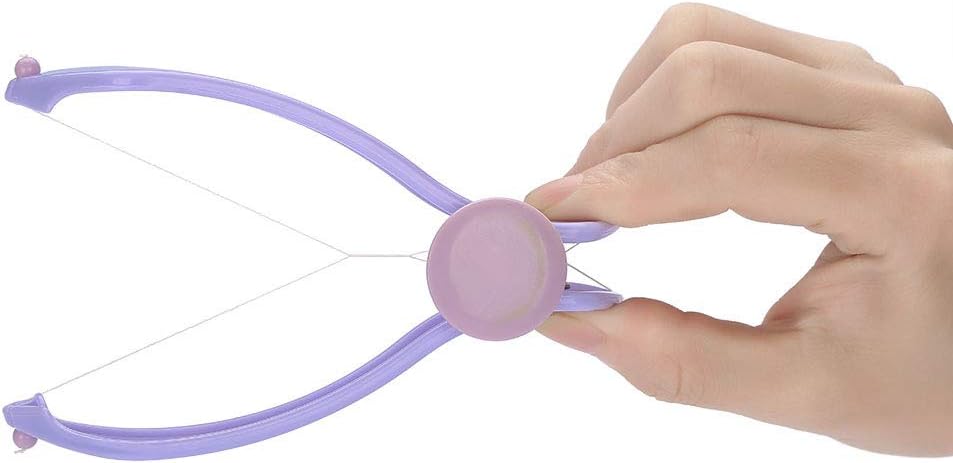 Facial Hair Removal for Women, with Threading Removal Tool, Portable Size for Facial, Neck Hair (Glasses Box)