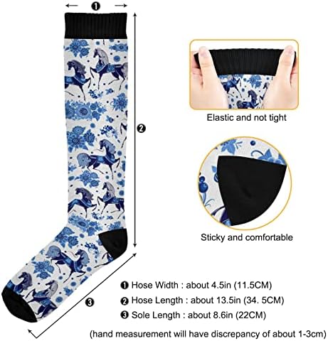 Kigai 1 Pair Compression Socks 20-30mmHg Knee High Women Socks Tube Athletic Stockings for Medical Nurse Winter Travel