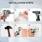 supregear Bathroom Grab Bar Rail, 20 Inch 304 Stainless Steel Bathroom Handle, Safety Handle, Indoor/Outdoor Auxiliary Handle for Kitchen Bedroom Bathtub, Shower and Steps