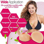 IVITA Silicone Breast Form Fake Boobs Mastectomy Prosthesis Crossdresser Transgender Cosplay
