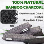 Marsheepy 6 Pack Activated Charcoal Odor Absorber Bags, Shoe Deodorizer insert and Shoe Odor Remover, 100% Natural Shoes Smell Remover，Shoe Odor Eliminatorr (60g X 6 PACK)