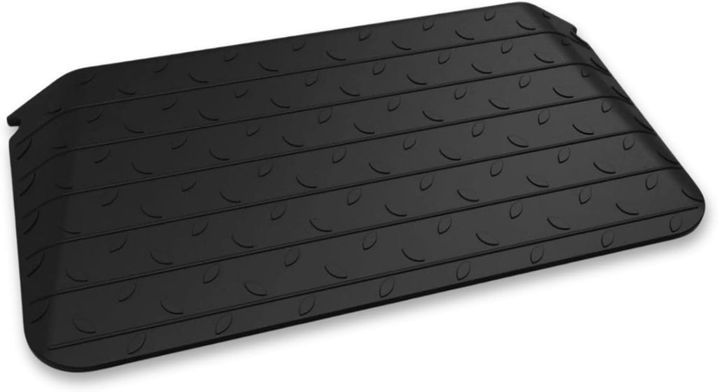 4 Inch Rise Threshold Ramp Anti-Slip Wheelchair Ramp Rubber Curb Ramp for Home Doorways 3 Feet Long 6500lbs Load Capacity(Anti-Slip Design)