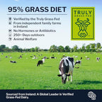 Opportuniteas Grass Fed Vanilla Whey Isolate Protein Powder – 22g Protein, Heavy-Metal Tested, Organic Cane Sugar & Organic Vanilla Flavor, Non-GMO, Hormone-Free, Sourced from Ireland, 1lb