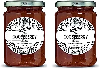 (2 Pack) - Tiptree - Green Gooseberry Conserve | 340g | 2 PACK BUNDLE