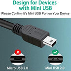 Mini USB Cable Charger Cord for OneTouch Verio IQ Blood Glucose Monitoring System Meter,(Not Compatible with OneTouch Verio Flex Models),Replacement Power Charging Cable for OneTouch Verio IQ Blood