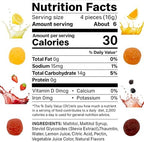 Sugar Free Bonelle Italian Fruit Jelly Candy - 1 Pound (Approx. 115 Pieces) - Sugar Free Candy Individually Wrapped - Perfect For Snacks, Movie Theatre, Gift Baskets, And More