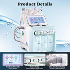 7 in 1 Multifunctional Face Care Device ，Facial Care Machine Vacuum Cleaning Jet for Home and Beauty Salon