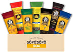 Turun & Auran Mustard 275g (Pack of 6) - Pick Any 6 Tubes from Many Flavors Finnish Mustard Mix Set in a Söpösöpö Box SOPOSOPO