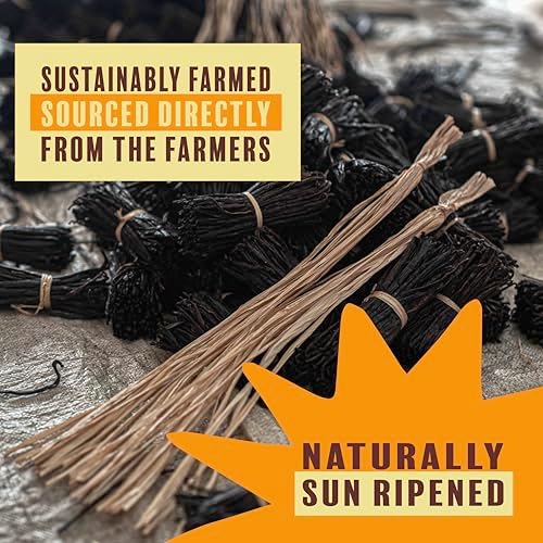 Beyond Good Madagascar Vanilla Beans | 2 Beans | Grade A Bourbon Vanilla Pods Perfect for Gourmet Home Baking, Ice Cream, Premium Vanilla Extract, and Infusions