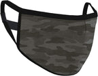 Case-Mate Safe+Mate x Cloth Face Mask - Washable & Reusable - Adult L/XL - Cotton - Includes Filter - Camo