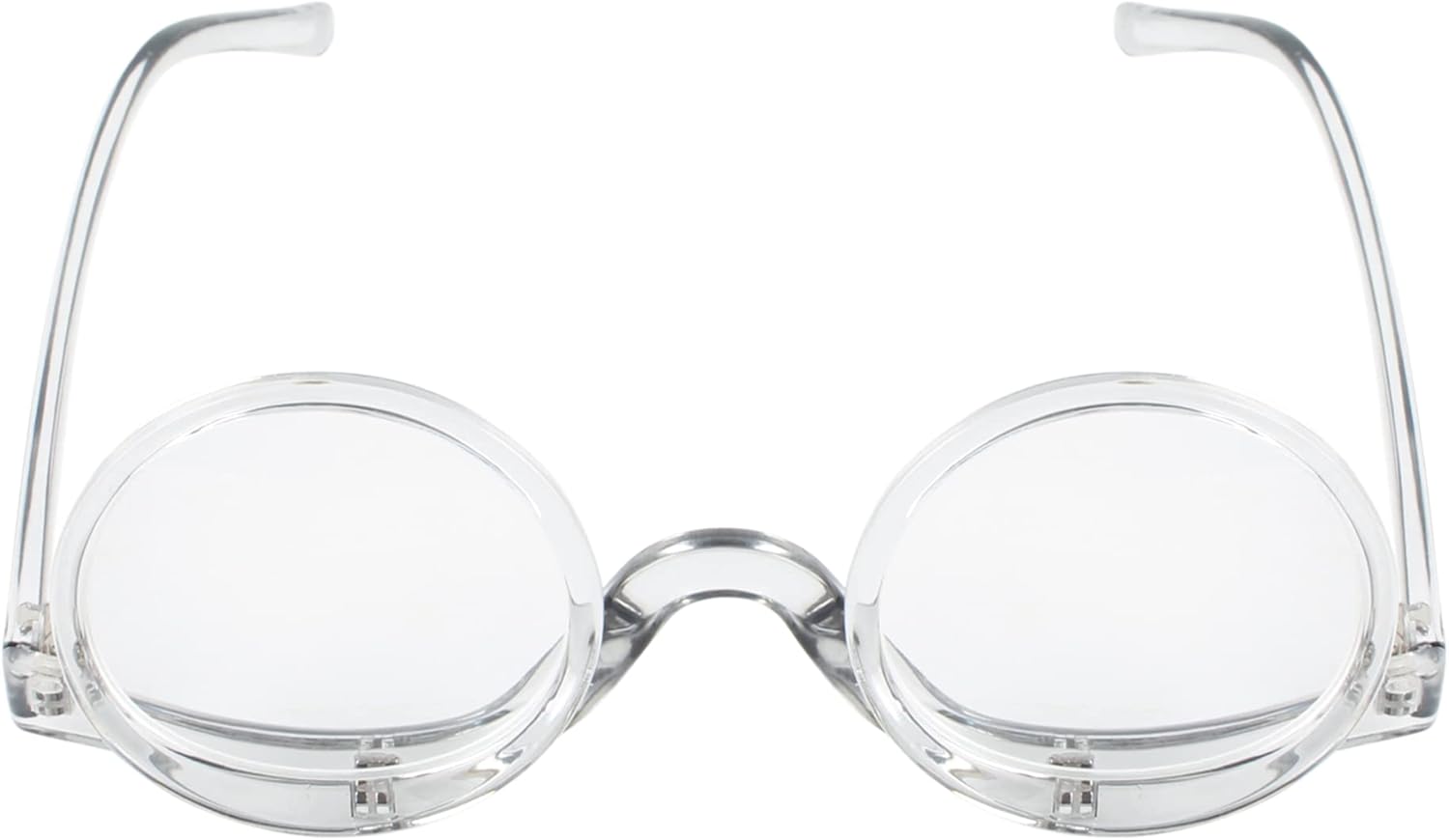Minache Women Makeup Reading Glasses Cosmetic Readers Flip Up Double Lens Magnifying Eyeglasses