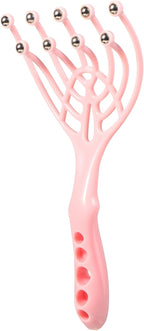 Head Massager Claw for Deep Scalp Relaxation Manual Handheld Massager with Steel Balls Stress Relief Tool for Home Office Travel Scalp Scratch Device
