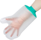 SUPERNIGHT Waterproof Hand Cast Cover for Shower Adult, Hand Cover for Shower After Surgery, Bath Watertight Wrist Wound Protector Resuable Bandage Sleeve Bags for Broken Hand, Wrist, Fingers