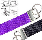 JIAKAI Key Fob Hardware Wristlet Set Wrist Key Chain Wristlet Sets with Split Rings Key Rings-(1 Inch)