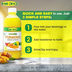 Home Choice Jamaican Turmeric Ginger Extract/Flavouring - 454ml (16oz) (Single)