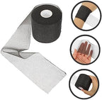 Didiseaon Athletic Tape for Badminton Racket Shock Absorbing Film Self-Adhesive Sports Wrap Elastic Pre-wrap Cuttable Sponge Tape