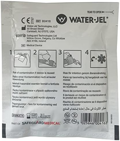 Water Jel Burn Dressing, Sterile 4 X 16 from Rescue Essentials