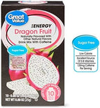 Great Value Energy Drink Mix, Dragon Fruit, Sugar-Free, 0.88 oz (Pack of 2)