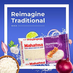 Mahatma Jasmine, 5lb Bag of Rice, Thai, Indian, or Cambodian Fragrant Flavored Rice, Stovetop or Microwave