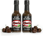 El Yucateco Black Label Reserve Habanero Hot Sauce, Smoky Chile Habanero Flavor, 4 oz Bottles (Pack of 2)