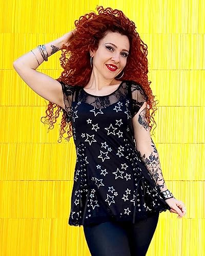 Dare to Wear Victorian Gothic Boho Women's Plus Size Roxann Corset Top
