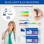 Oversized Metal Reading Glasses Women, Blue Light Blocking Computer Readers, Stylish Lady Large Eyeglasses