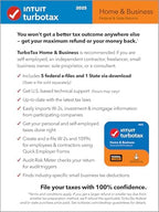 TurboTax Home & Business Desktop Edition 2025, Federal & State Tax Return [Win11/Mac14 Download]