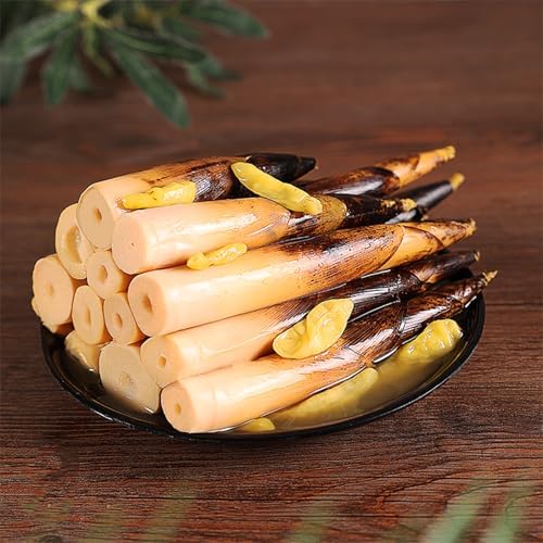 Hand Peeled Bamboo Shoots,Pickled Bamboo Shoot Tip,Aged Soup with Pickled Peppers,Instant Snack Food,Pickleds Vegetables,Low Calorie,0 Fat(2 Bags,460g)