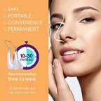 AMIJEAL Nose Shaper Clip - Up Lifting Clip, Pain-Free Soft Silicone Nose Slimming Device, Bridge Straightener Corrector Beauty Tool