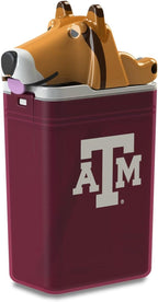 FUNTOPS Reusable Water Bottle | Officially Licensed NCAA Sports Bottle |BPA Free | Dishwasher Safe | Texas A&M | Collie Reveille Mascot Officially Licensed NCAA - 8 oz