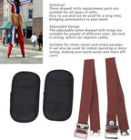 Tyenaza 2PCS Stilt Straps, Drywall Stilt Protective Comfortable Adjustable Stilt Leg Straps Padded Stilt Pads for Home Decoration Street Performance