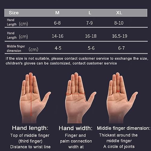 Rehabilitation Gloves Finger Orthoses Stroke Hemiplegia Finger Exerciser Help Patient with Hand Dysfunction to Independently Carry Out Rehabilitation,Left-XL