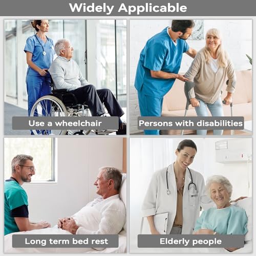 Transfer Sling,Padded Assist Gait Belt for Seniors, Heavy Duty Patient - Lifting Aids Mobility Standing and Lifting Aid for Disabled, Injured, Seniors, Elderly - Safely Move from Wheelchair and Bed