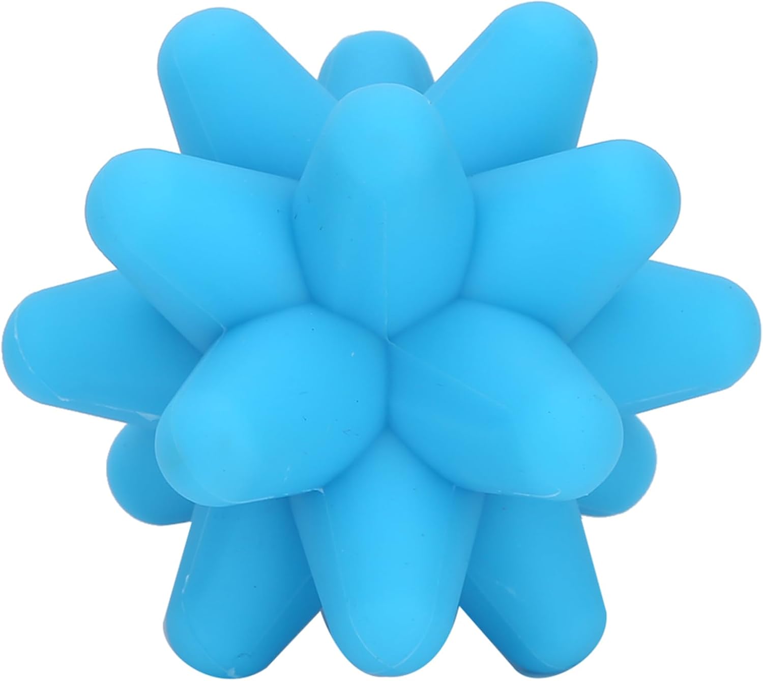 Dioche Spiky Massage Balls, 2 Colors Acupoint Physical Massage Balls, Lacrosse Ball Roller Set Perfect for Foot Massage, Deep Tissue Massage, Trigger Point (Blue)