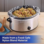 Reynolds Kitchens Slow Cooker Liners, Regular (Fits 3-8 Quarts), 20 Count