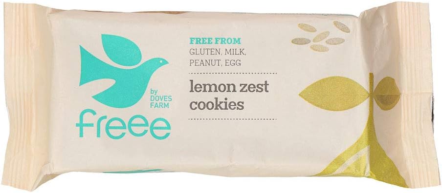 Doves Farm Gluten Free Lemon Zest Cookies 150g