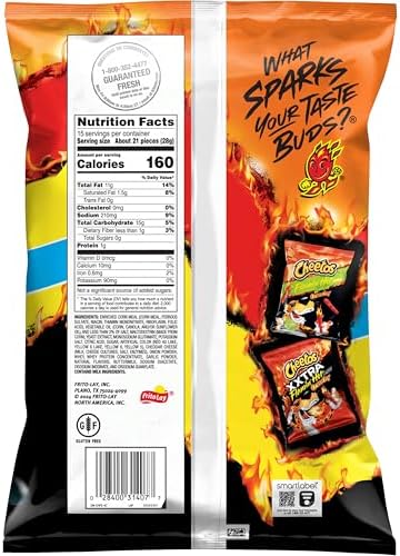 Cheetos Crunchy Flamin Hot Party Size Bag, 15 Oz