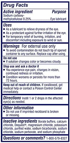 TheraTears Dry Eye Therapy Eye Drops for Dry Eyes, 1.0 Fl Oz