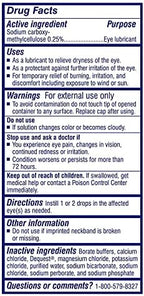 TheraTears Dry Eye Therapy Eye Drops for Dry Eyes, 1.0 Fl Oz