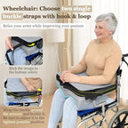 Wheelchair Lap Tray Cushion Wheelchair Lap Buddy for Seniors Removable Tray Table Dementia Patient Safety Positioning Prevents Forward Sliding Anti Fall Arm Support Lap Desk Reading Pillow
