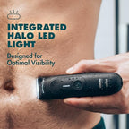 Gillette i7 Intimate Men’s Premium Pubic Hair Trimmer, Waterproof LED Body Hair Trimmer for Men, Manscaping Body Groomer