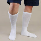 Falari Physicians Approved Diabetic Socks For Men Women Non-Binding Loose Top Wide Crew Length